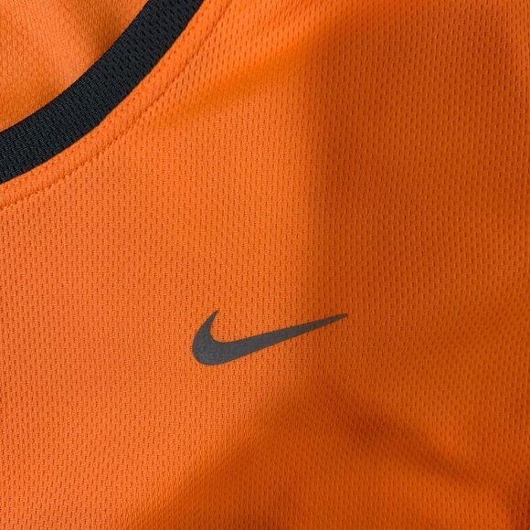 Nike Running Tangerine Orange Dri-Fit Athletic Tee Size M - Picture 5 of 11